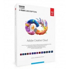 Adobe Creative Cloud: Abbonamento di 1 Anno