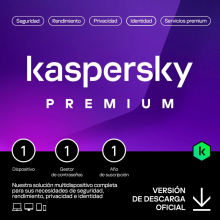 Kaspersky Premium 2023 - 1 dispositivo - 1 anno