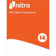 Nitro PDF Pro 14 per Windows - 1 PC - Licenza a vita