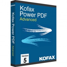 Kofax Power PDF 5.0 Advanced - 1 PC - Licenza a vita