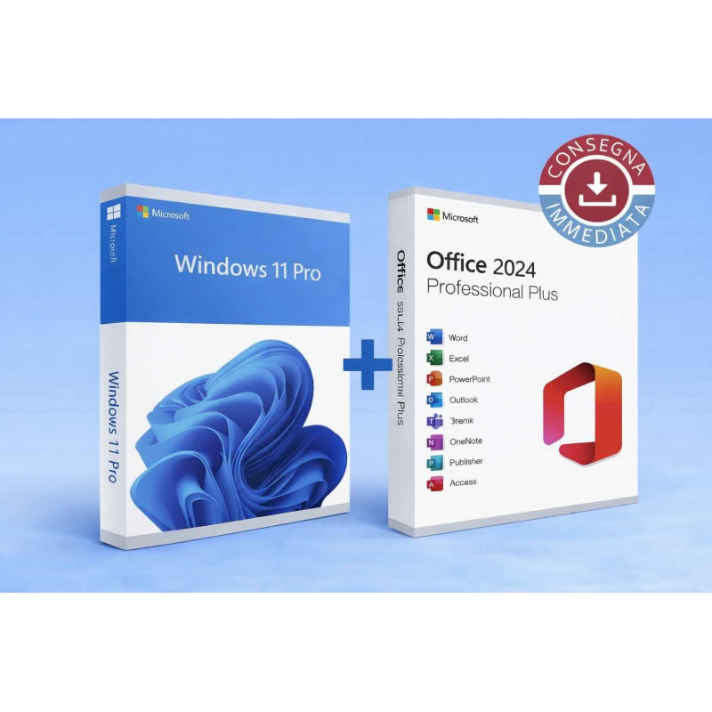 Windows 11 PRO + Office 2024 PRO PLUS