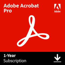 Adobe Acrobat Pro - 1 dispositivi - 1 anno